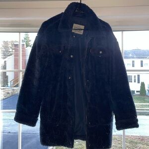 Levi blue long jacket